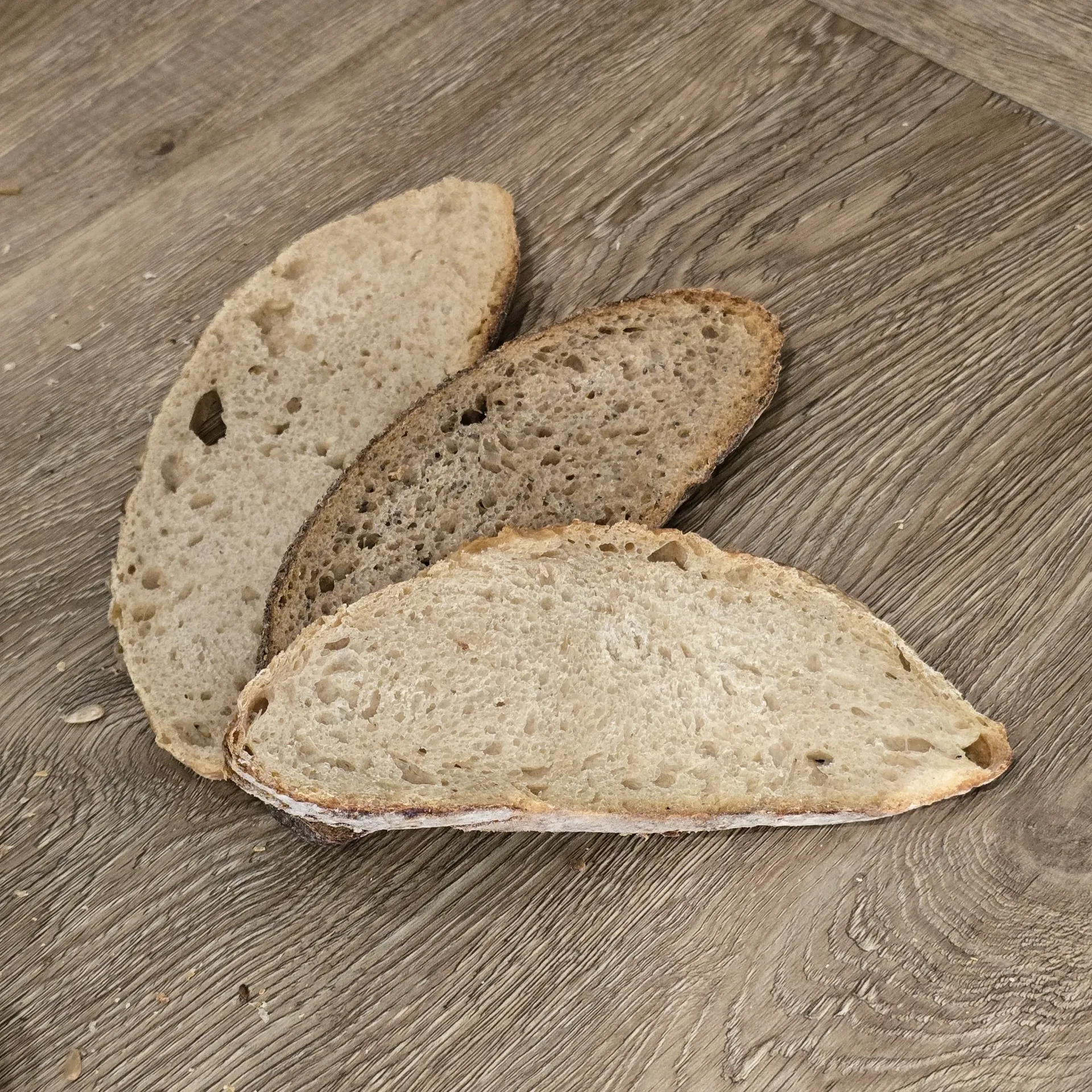 15 Rodajas de Masa Madre Seleccionadas